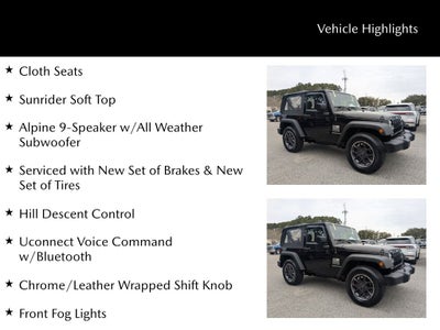 2015 Jeep Wrangler Sport