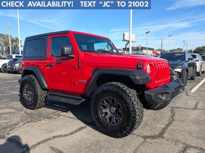 2018 Jeep Wrangler Sport S