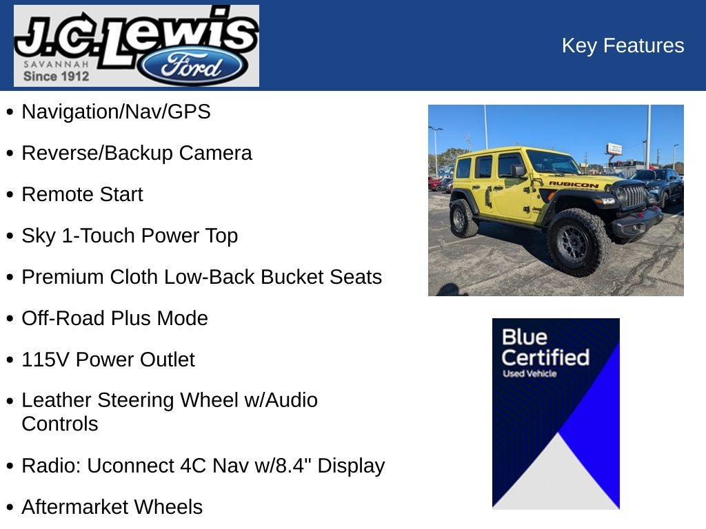 2022 Jeep Wrangler Unlimited Rubicon