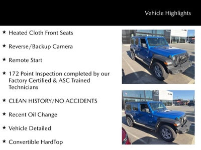 2021 Jeep Wrangler Unlimited Sport RHD