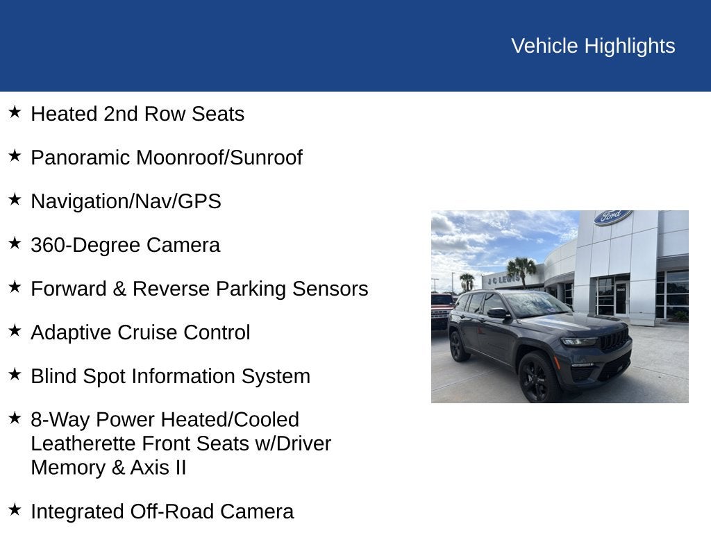 2025 Jeep Grand Cherokee Limited