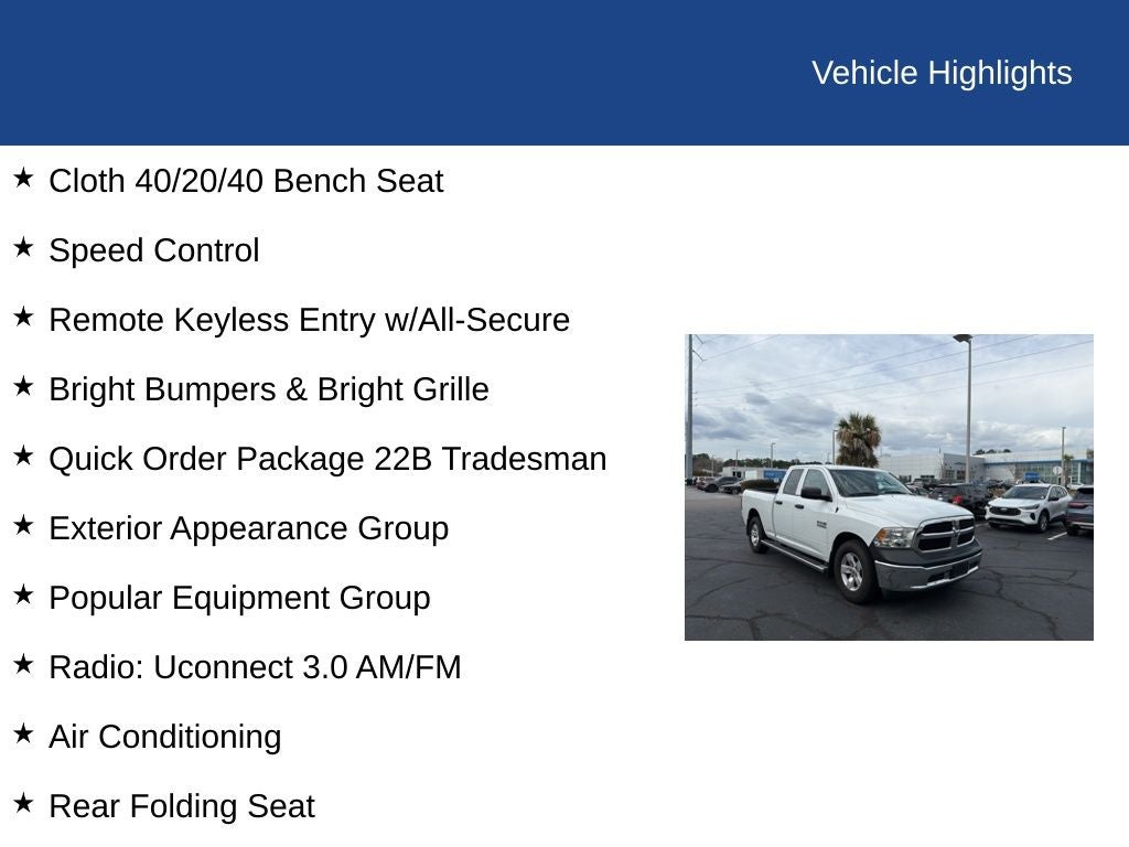 2014 RAM 1500 Tradesman