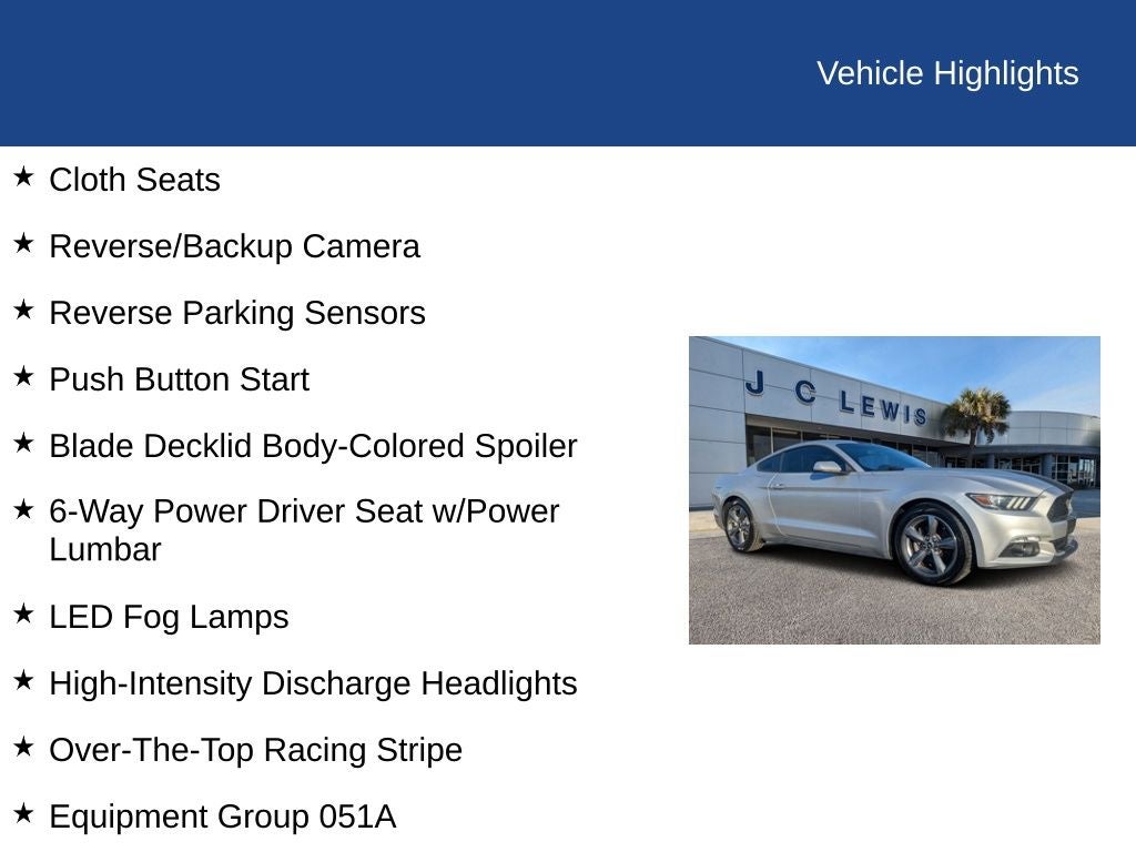 2016 Ford Mustang V6