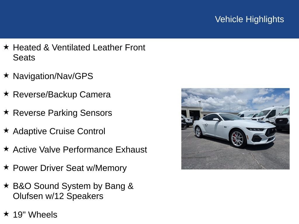 2025 Ford Mustang GT Premium