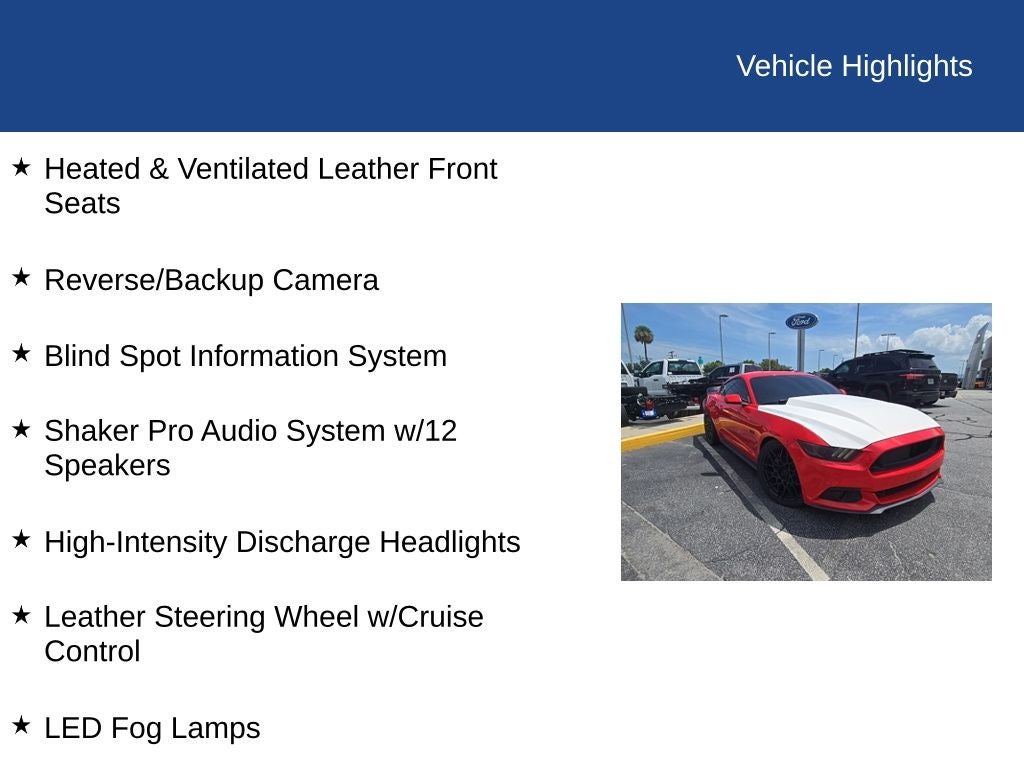 2015 Ford Mustang GT Premium