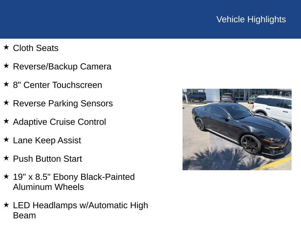2020 Ford Mustang EcoBoost
