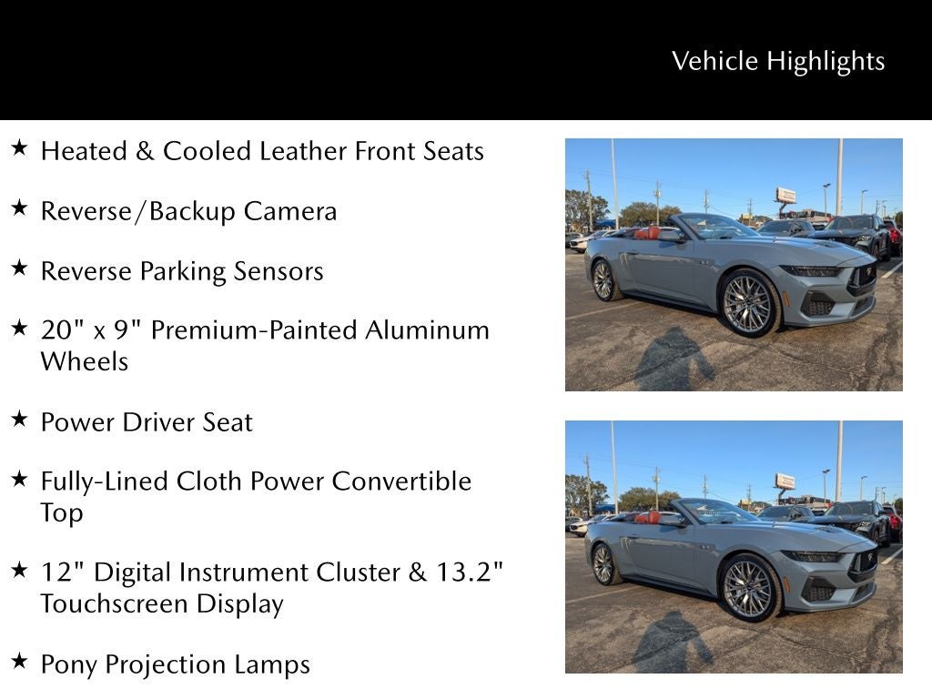 2025 Ford Mustang GT Premium