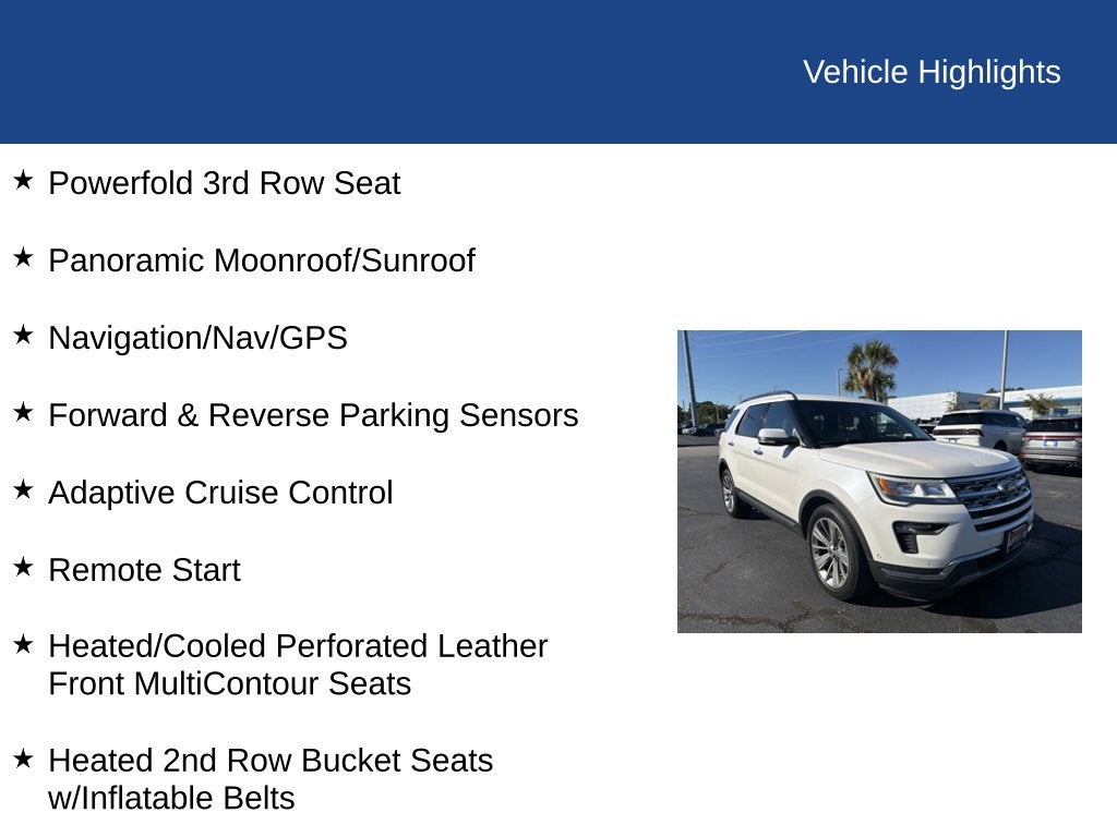 2018 Ford Explorer Limited