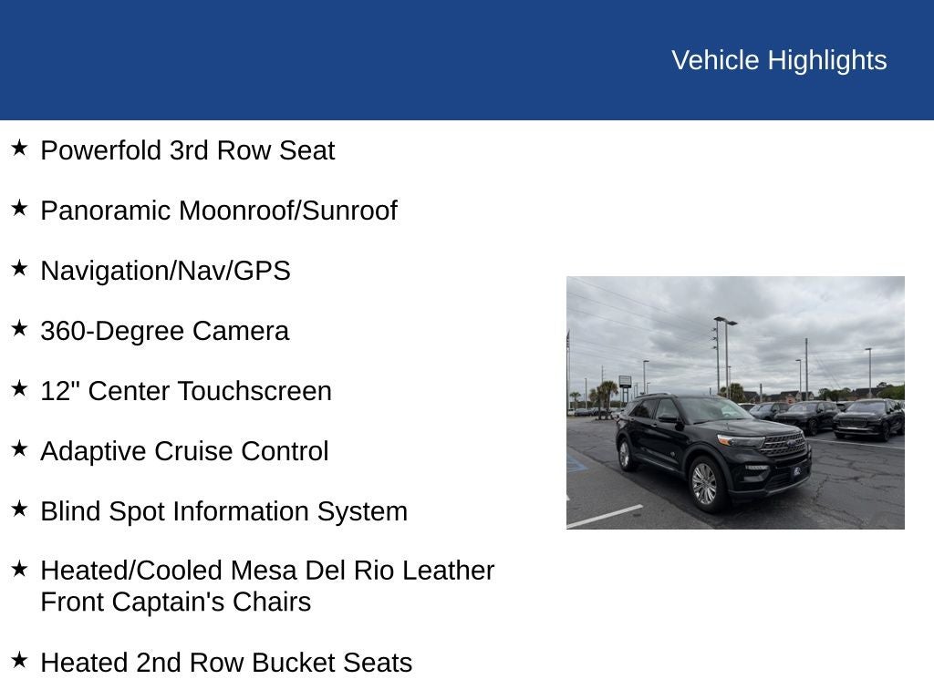 2022 Ford Explorer King Ranch