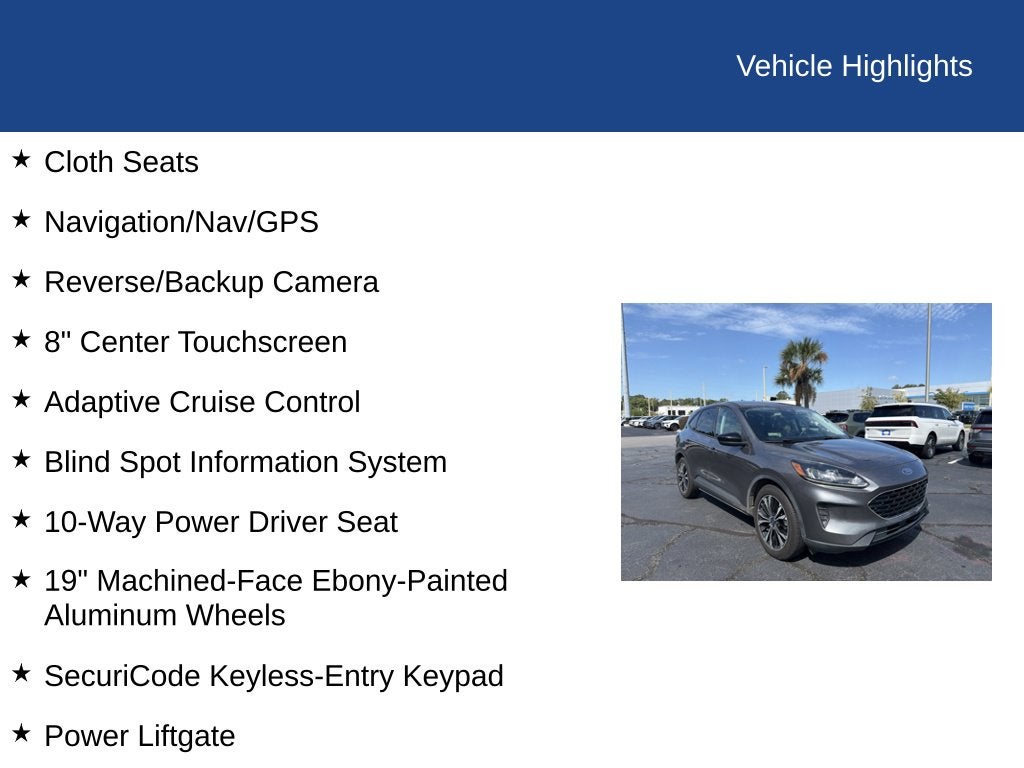 2021 Ford Escape Hybrid SE