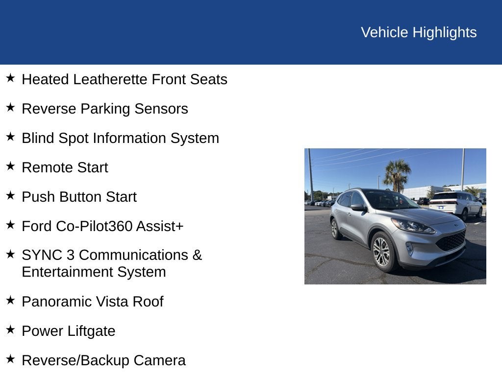 2021 Ford Escape SEL