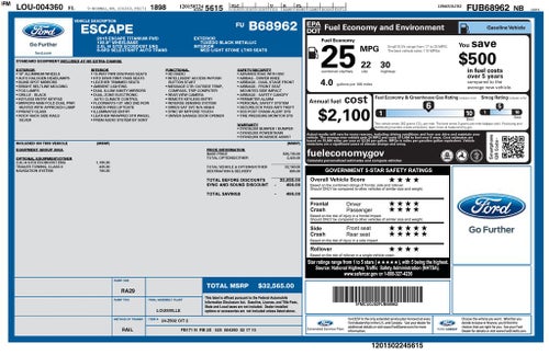 2015 Ford Escape Titanium