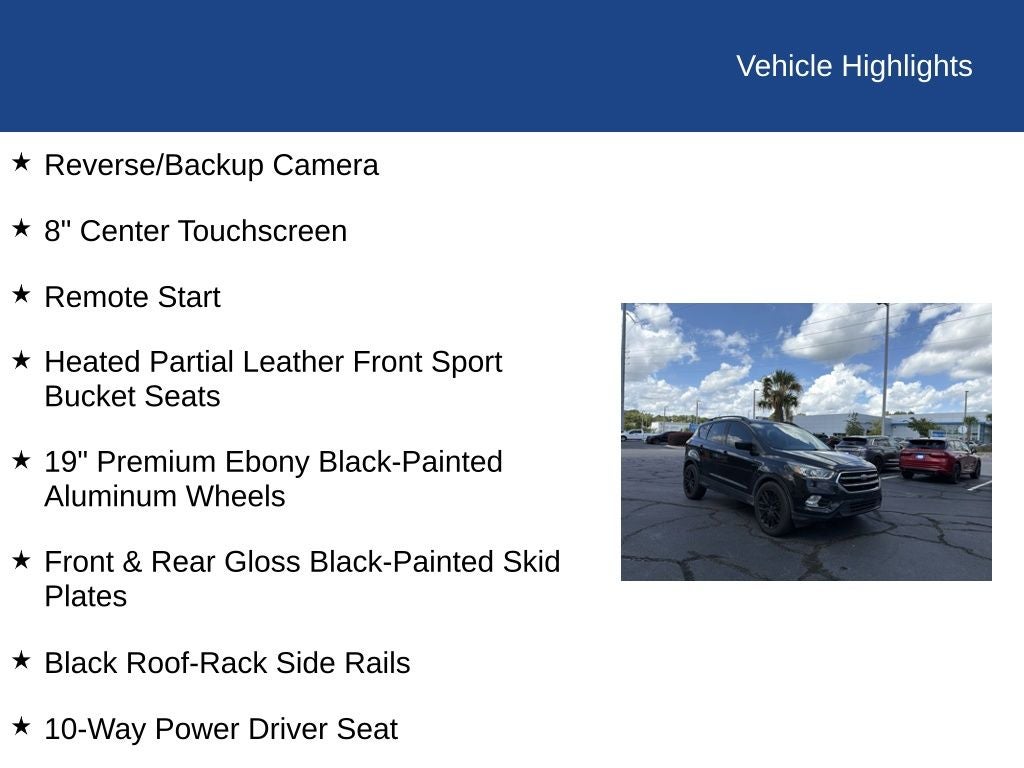 2019 Ford Escape SE