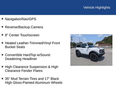 2021 Ford Bronco Outer Banks