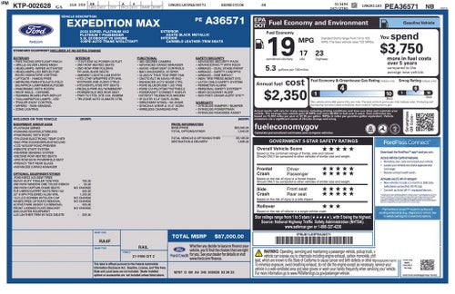 2023 Ford Expedition Max Platinum