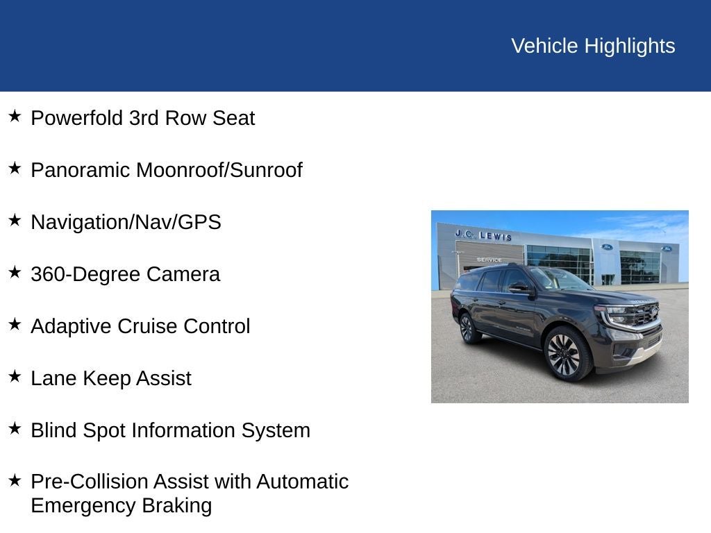 2025 Ford Expedition Max Platinum