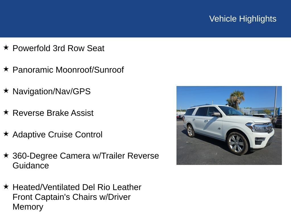 2022 Ford Expedition Max King Ranch