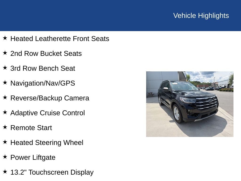 2025 Ford Explorer Active