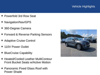 2026 Ford Explorer Platinum