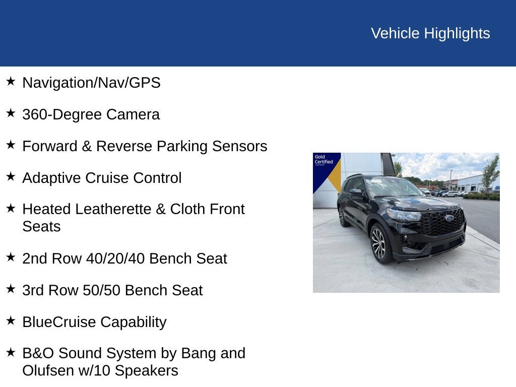 2026 Ford Explorer ST-Line