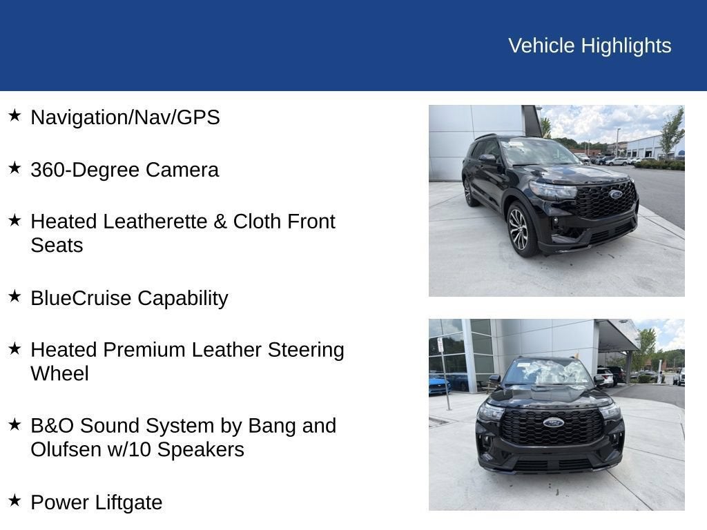 2026 Ford Explorer ST-Line