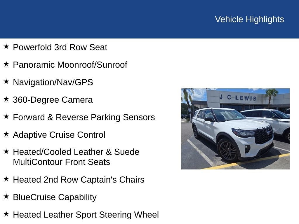 2025 Ford Explorer ST