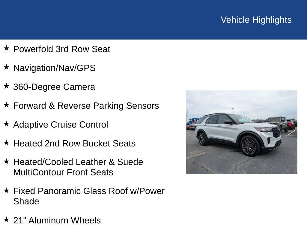 2026 Ford Explorer ST