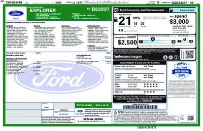 2025 Ford Explorer Platinum