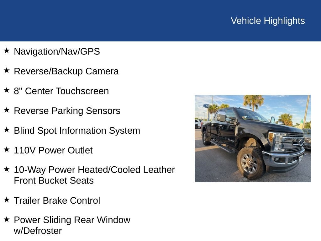 2018 Ford F-250SD Lariat