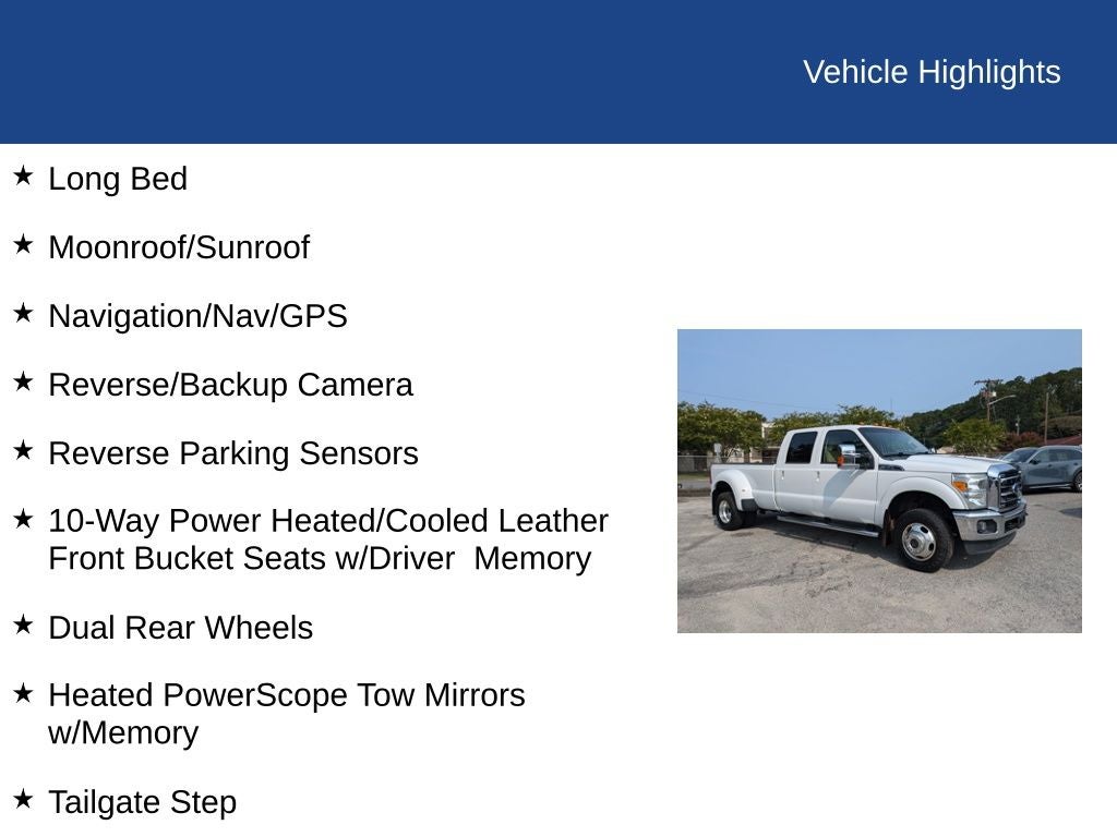 2016 Ford F-350SD Lariat