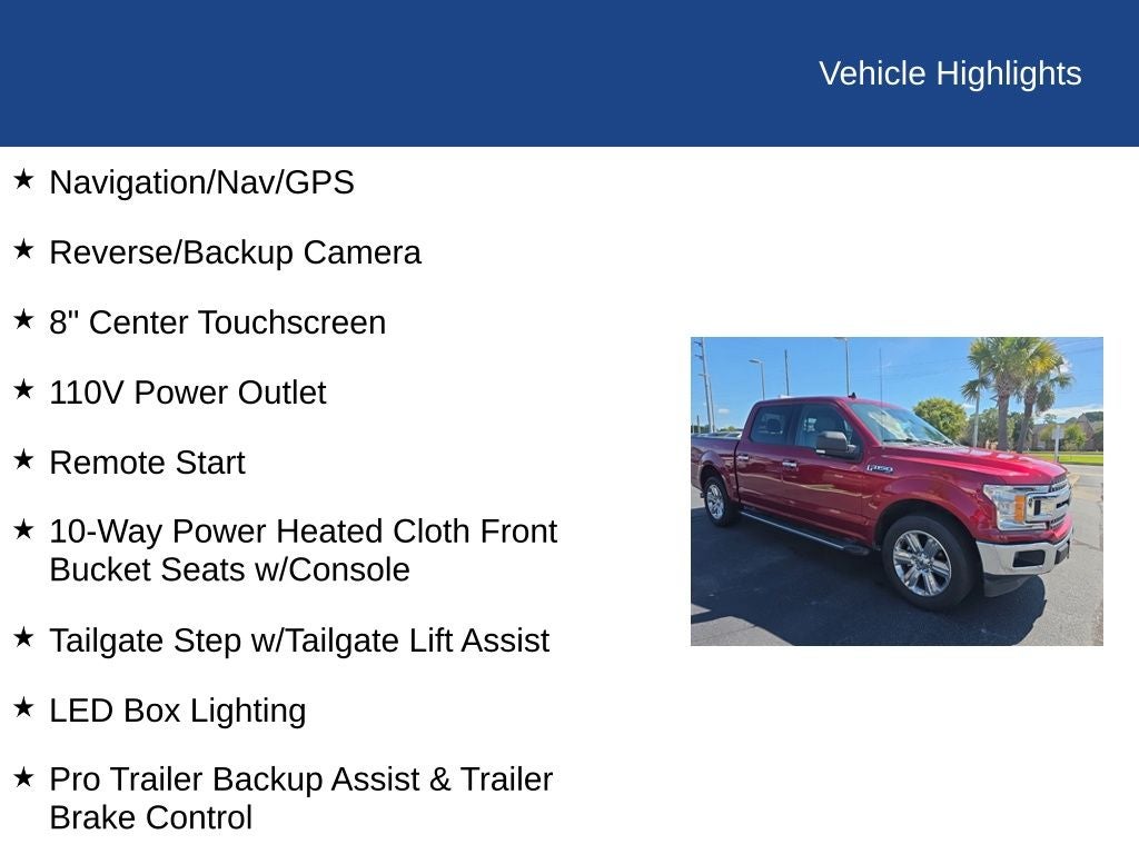 2019 Ford F-150 XLT