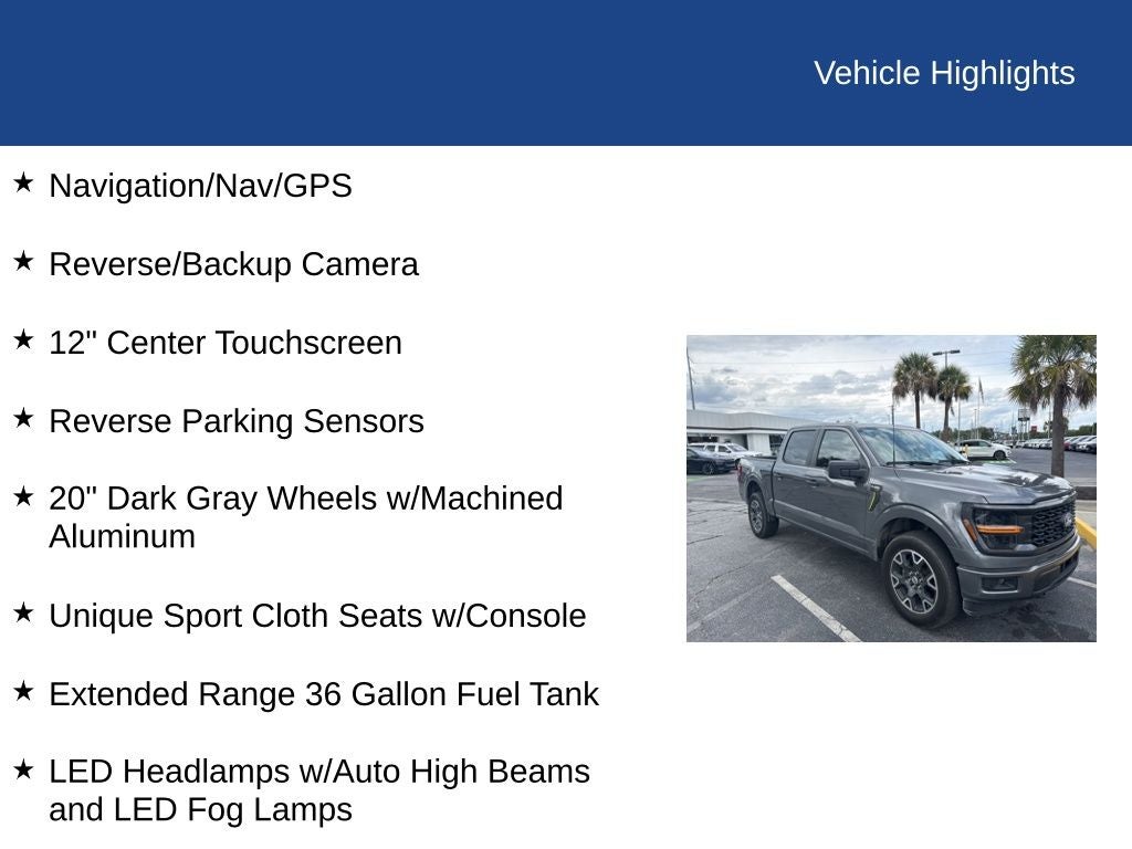2024 Ford F-150 STX