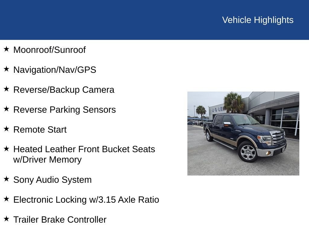 2014 Ford F-150 Lariat