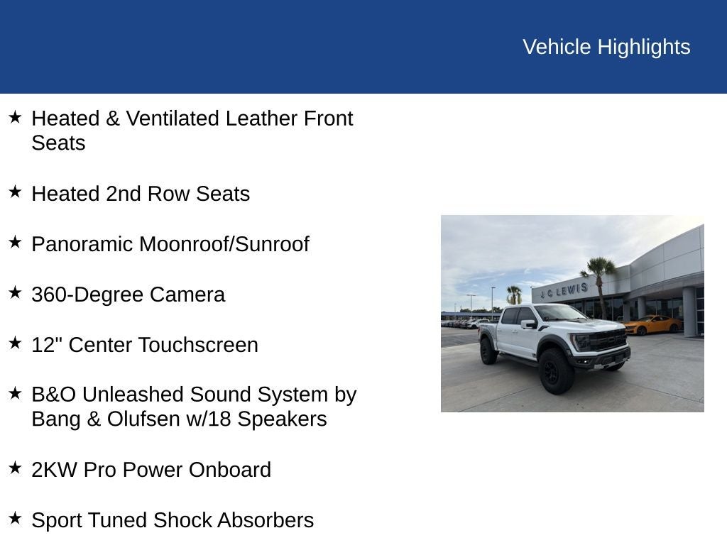 2023 Ford F-150 Raptor