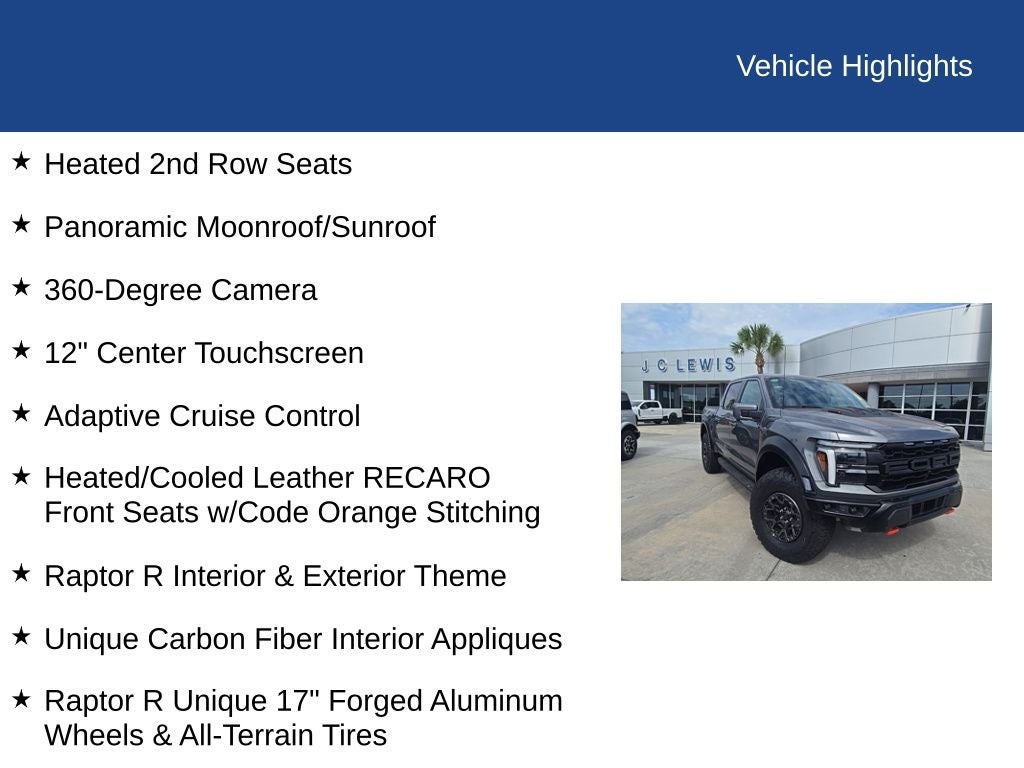 2024 Ford F-150 Raptor