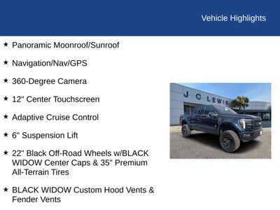 2025 Ford F-150 Lariat Black Widow