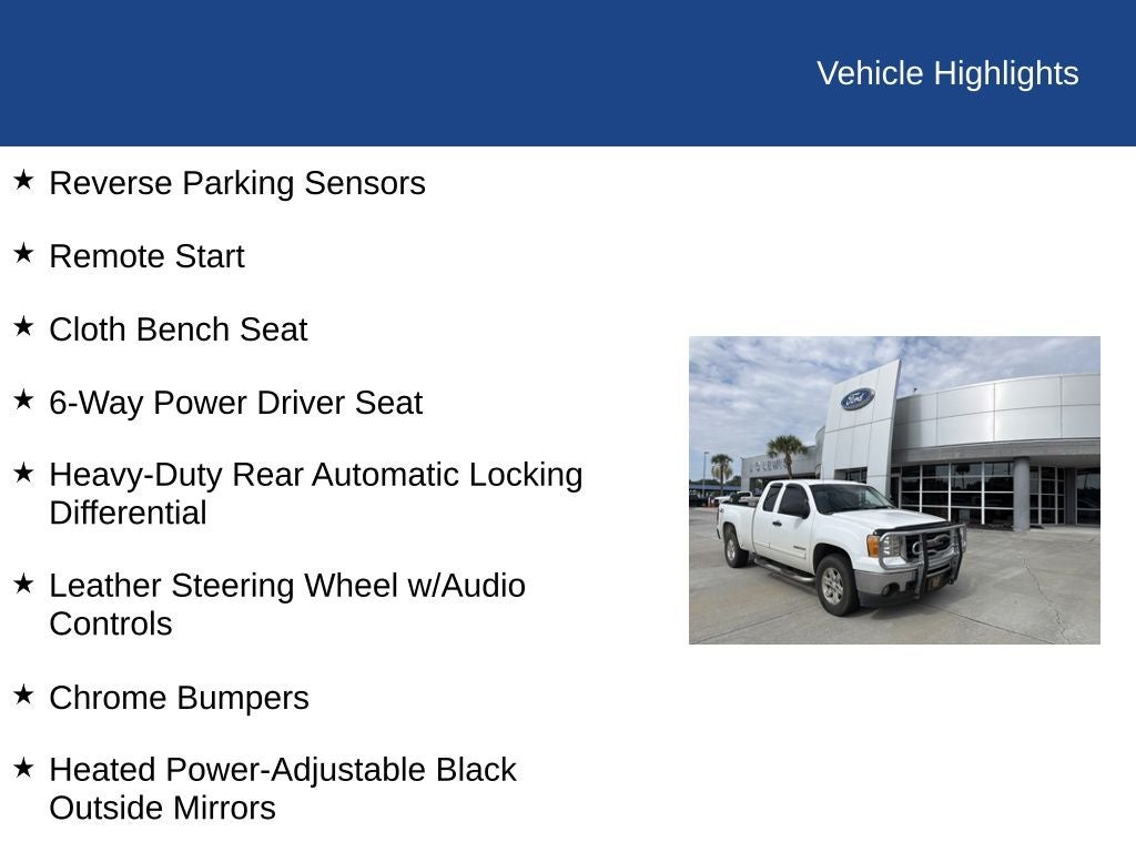 2011 GMC Sierra 1500 SLE