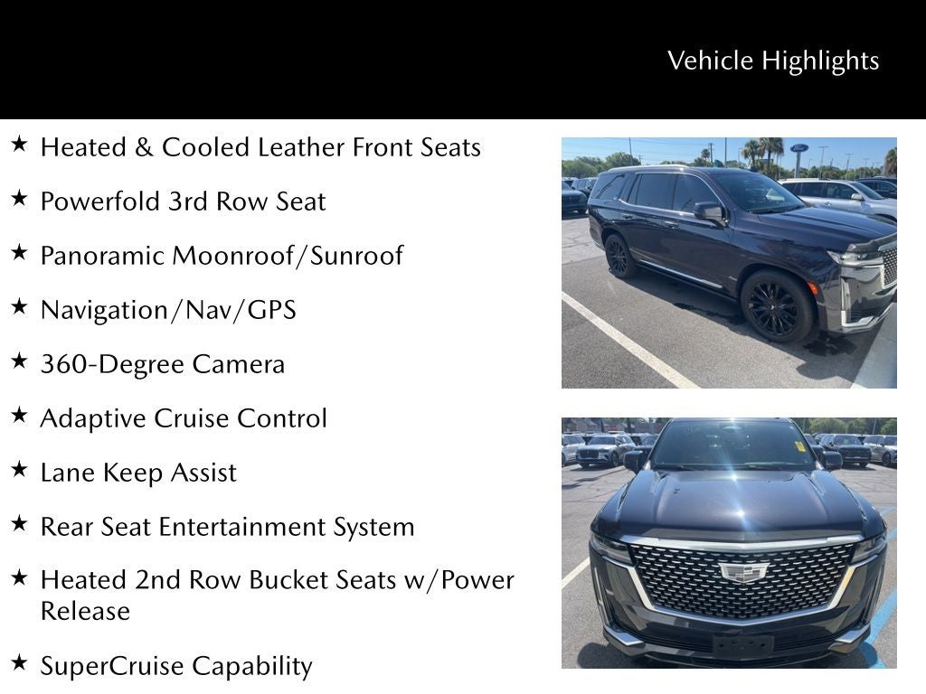 2023 Cadillac Escalade Premium Luxury