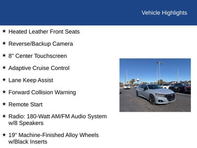 2022 Honda Accord Sport Special Edition