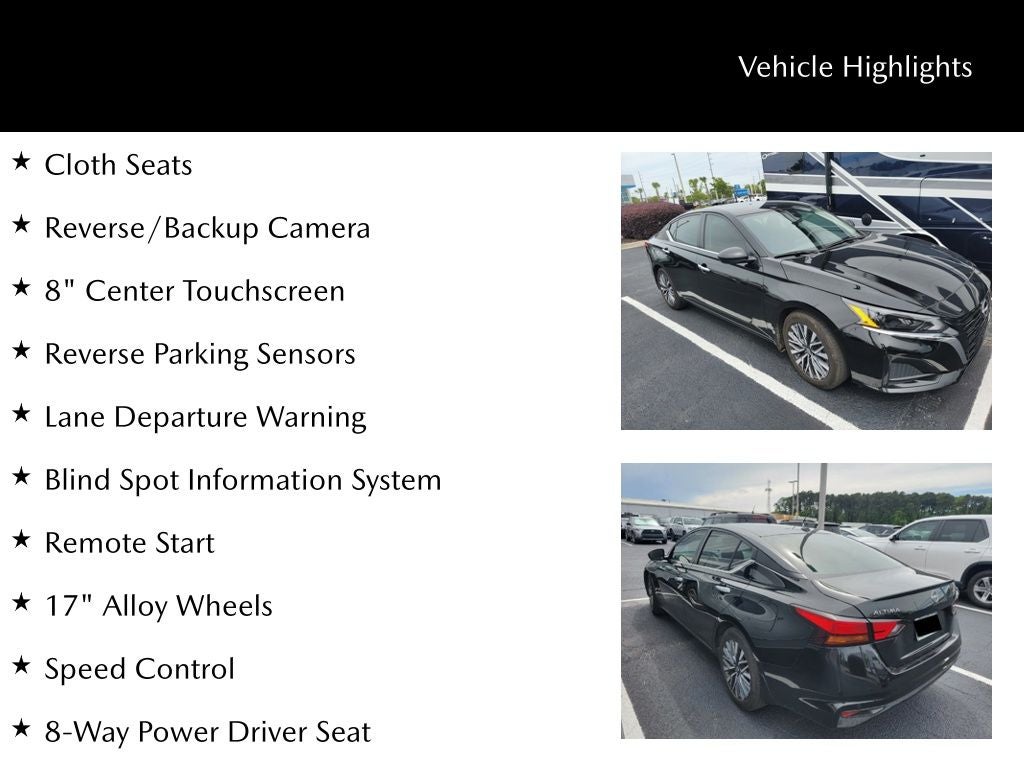 2024 Nissan Altima 2.5 SV