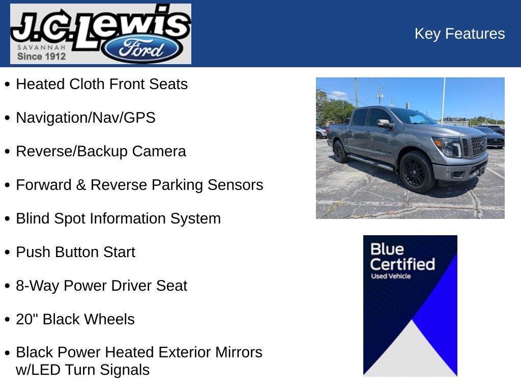 2019 Nissan Titan SV Midnight Edition