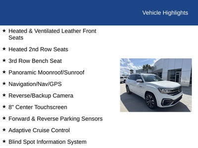 2021 Volkswagen Atlas 3.6L V6 SEL Premium R-Line