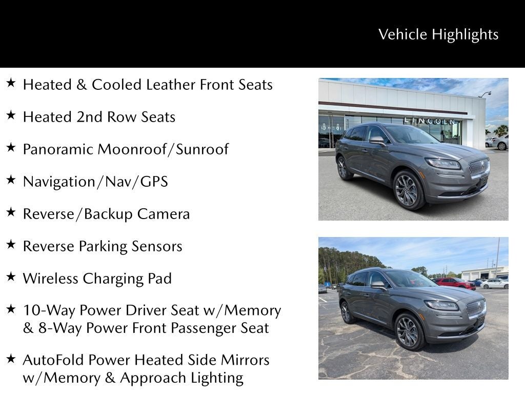 2023 Lincoln Nautilus Reserve