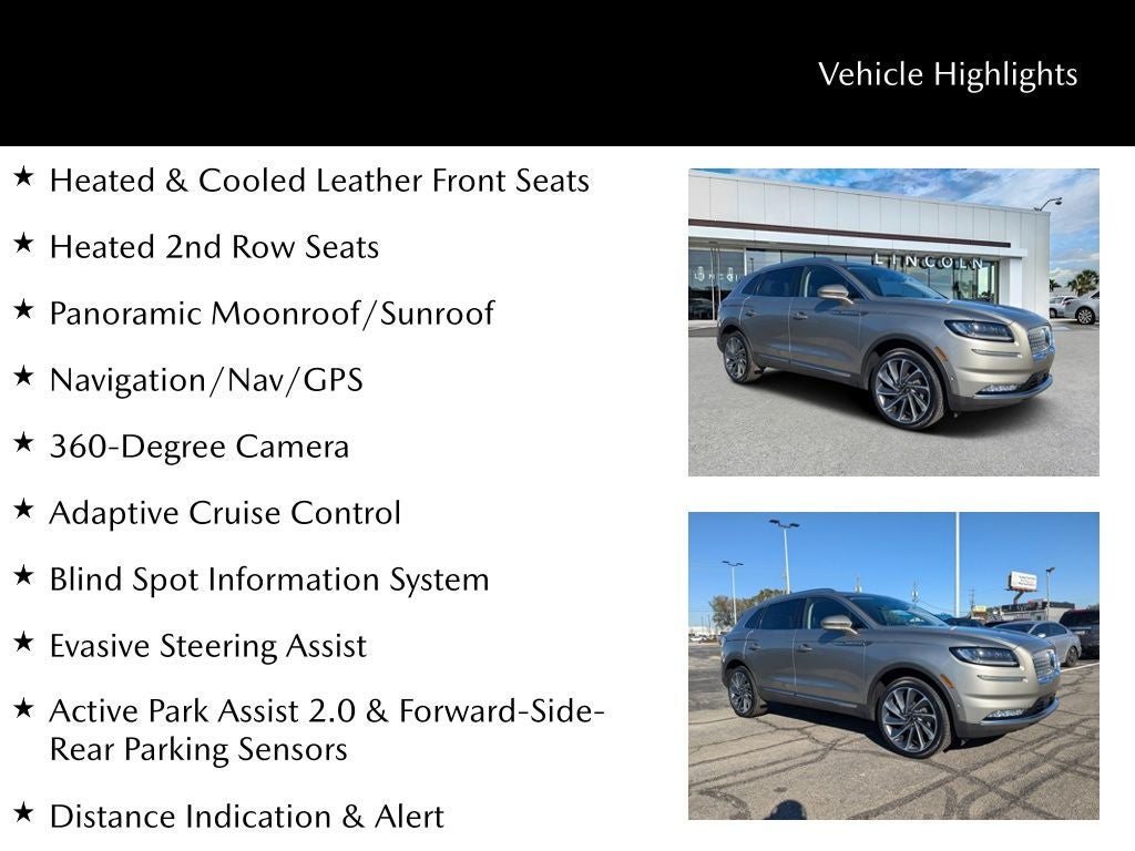 2023 Lincoln Nautilus Reserve
