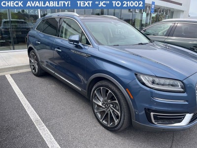 2019 Lincoln Nautilus Reserve