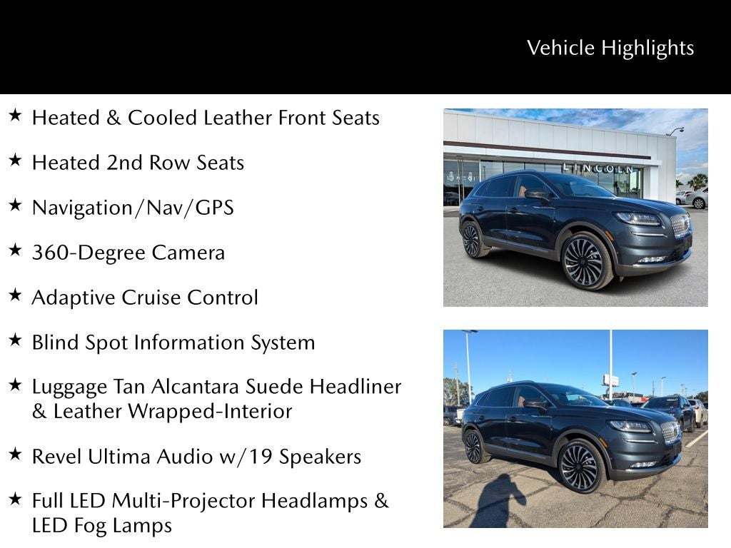 2023 Lincoln Nautilus Black Label