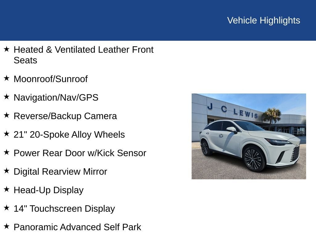 2024 Lexus RX 350 Premium Plus