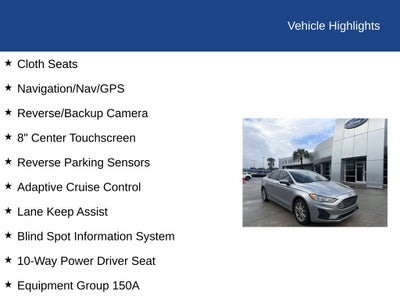 2020 Ford Fusion SE