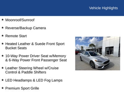 2018 Ford Fusion Sport