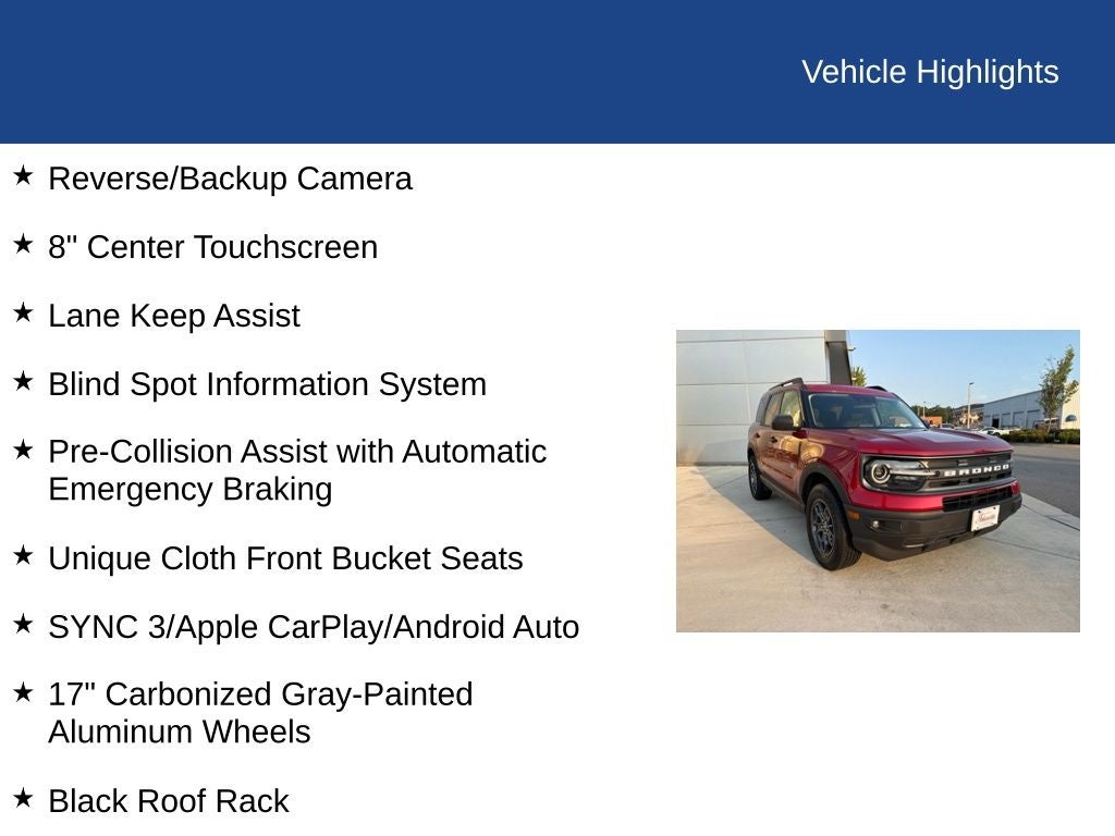 2021 Ford Bronco Sport Big Bend
